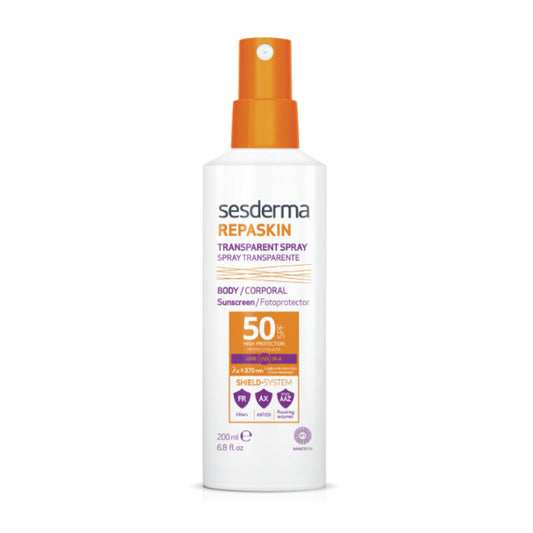 Sesderma Repaskin Transparent Spray Spf50 200ml Jag Couture London - New York