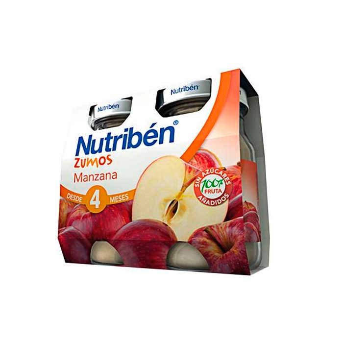 Nutribén Apple Juice 2x130ml Jag Couture London - New York