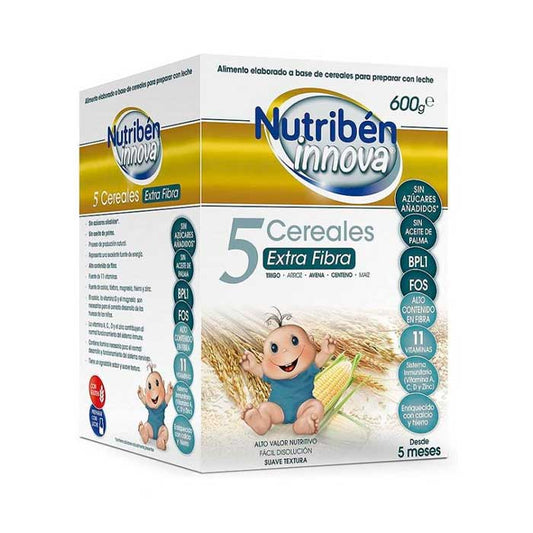 Nutribén Innova 5 Extra Fibre Cereals 600g Jag Couture London - New York