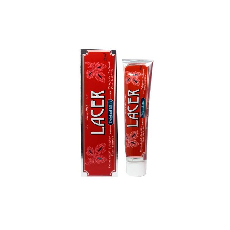Lacer Original Mint Toothpaste 75ml Jag Couture London - New York