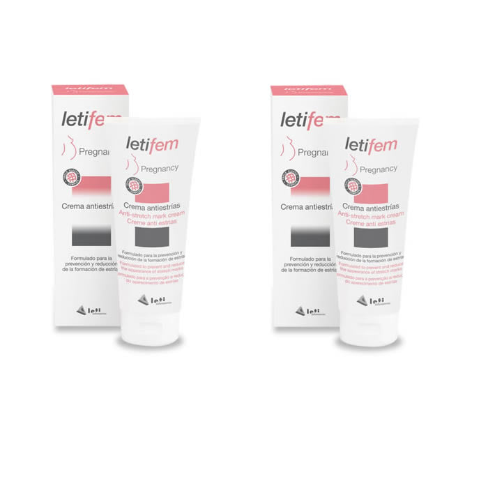 Letifem Pregnancy Anti Stretch Mark Cream 2x200ml Jag Couture London - New York