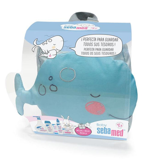 Sebamed Baby Whale Backpack Set 6 Pieces Jag Couture London - New York