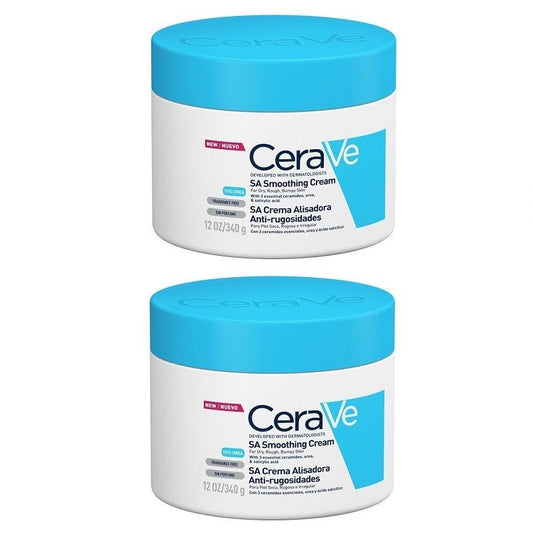 Cerave SA Anti-Roughness Smoothing Cream 2x340g Jag Couture London - New York