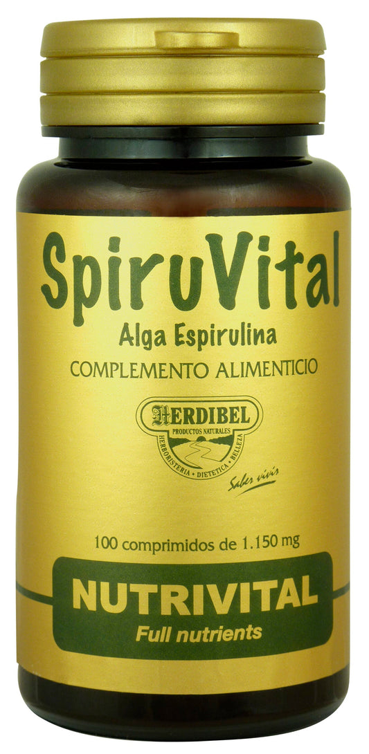 Herdibel Spiruvital 1000 Mg 100 Comp Jag Couture London - New York