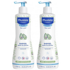 Mustela Babygel Foaming Bath 2x750ml Jag Couture London - New York