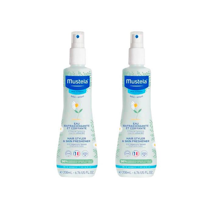 Mustela Duplo Styling Water 2 x 200ml Jag Couture London - New York