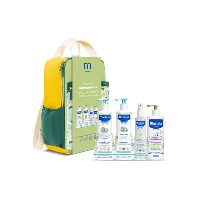 Mustela Family Pastel Backpack Set 5 pieces Jag Couture London - New York