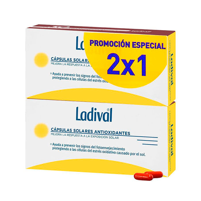 Ladival Antioxidant Sun Capsules 2x30 Capsules Jag Couture London - New York