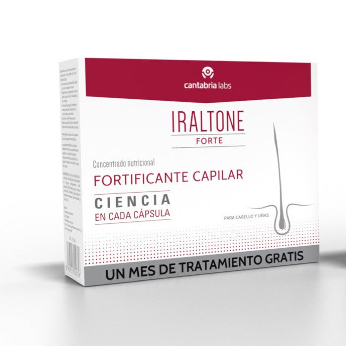 Iraltone Forte Hair Fortifier 2 x 60 Capsules Jag Couture London - New York