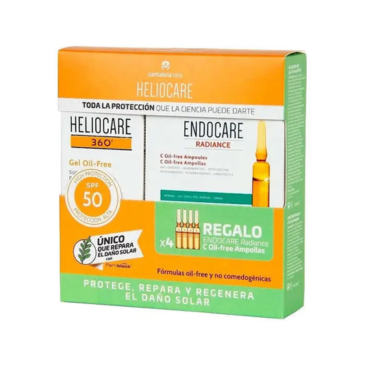 Heliocare 360º Gel Oil Free Spf50 50ml Set 2 Pieces Jag Couture London - New York