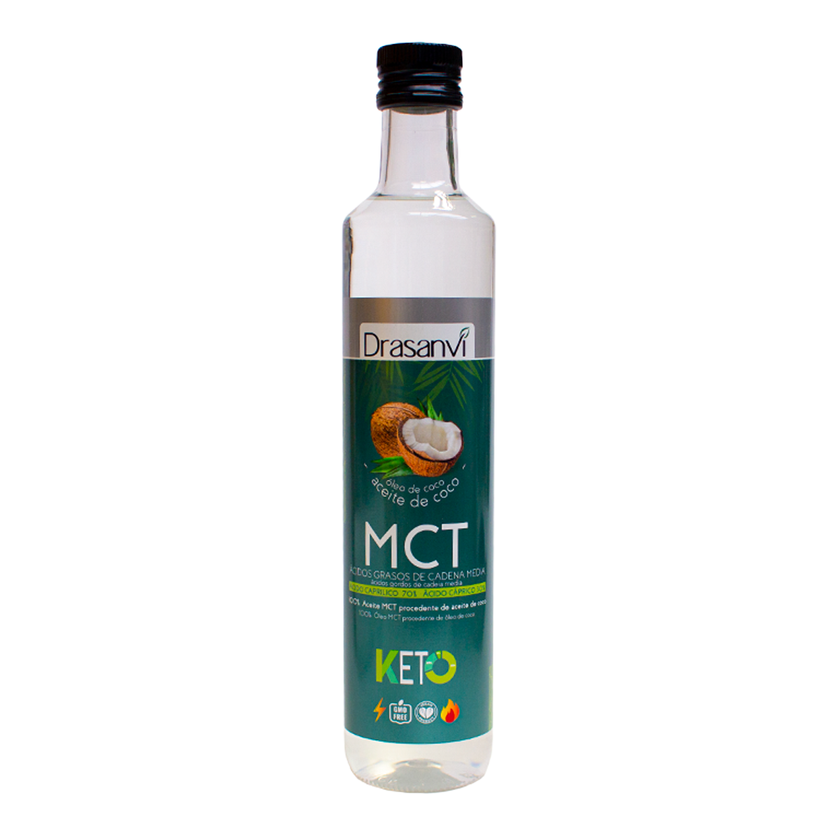Drasanvi Aceite Mct Coco 500ml Keto Jag Couture London - New York
