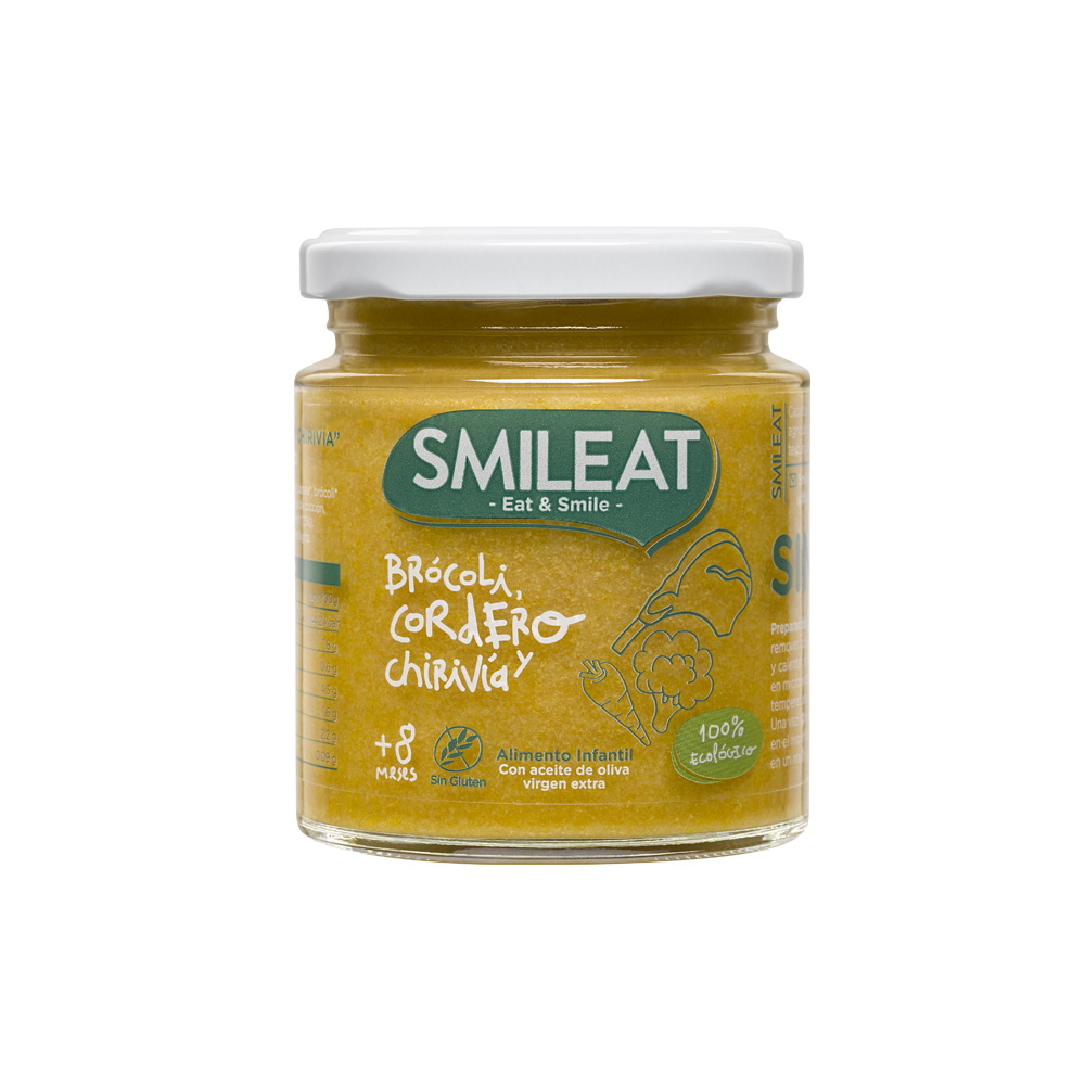 Smileat Potito Bio Brocoli Cordero y Chirivia 230g Jag Couture London - New York