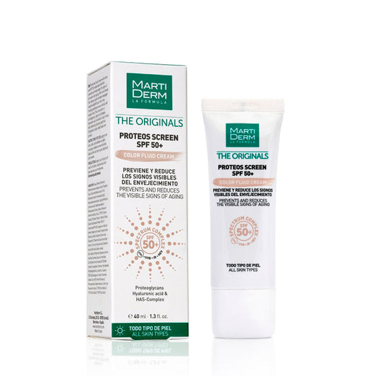 Martiderm Proteos Screen Spf 50+ Cream Color 40ml