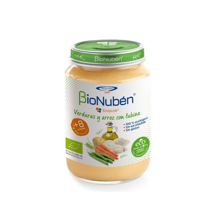 Bionubén Ecopure Vegetables Rice Sea bass 250g Jag Couture London - New York