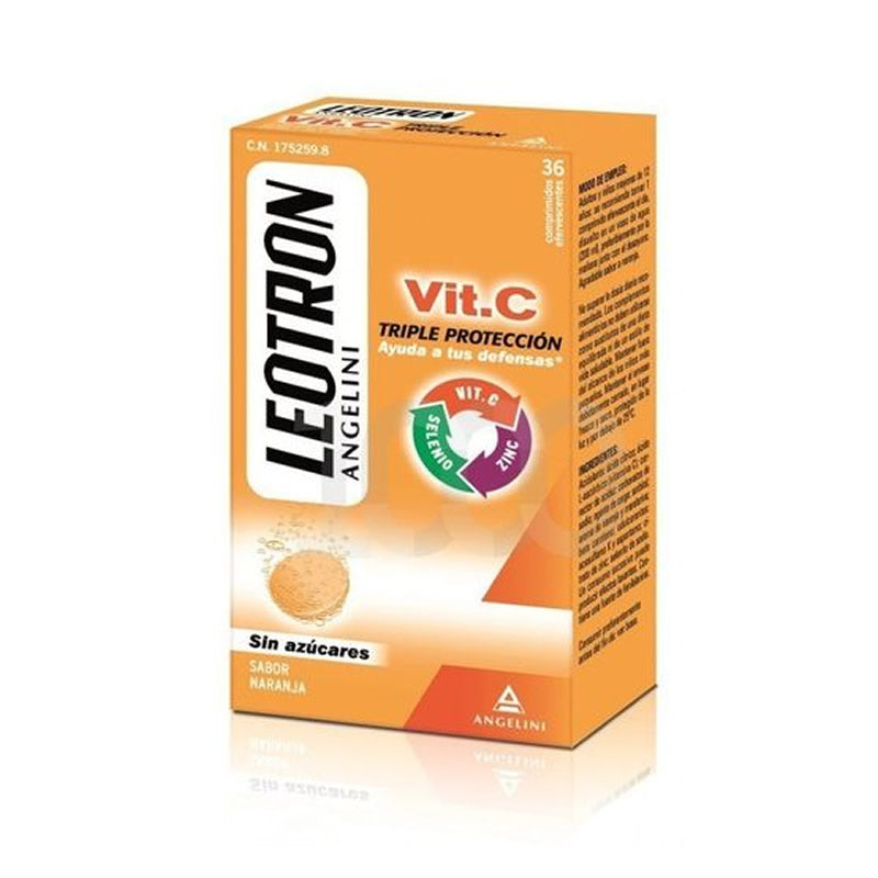 Leotron Vitamin C Tablets 36 Units Jag Couture London - New York
