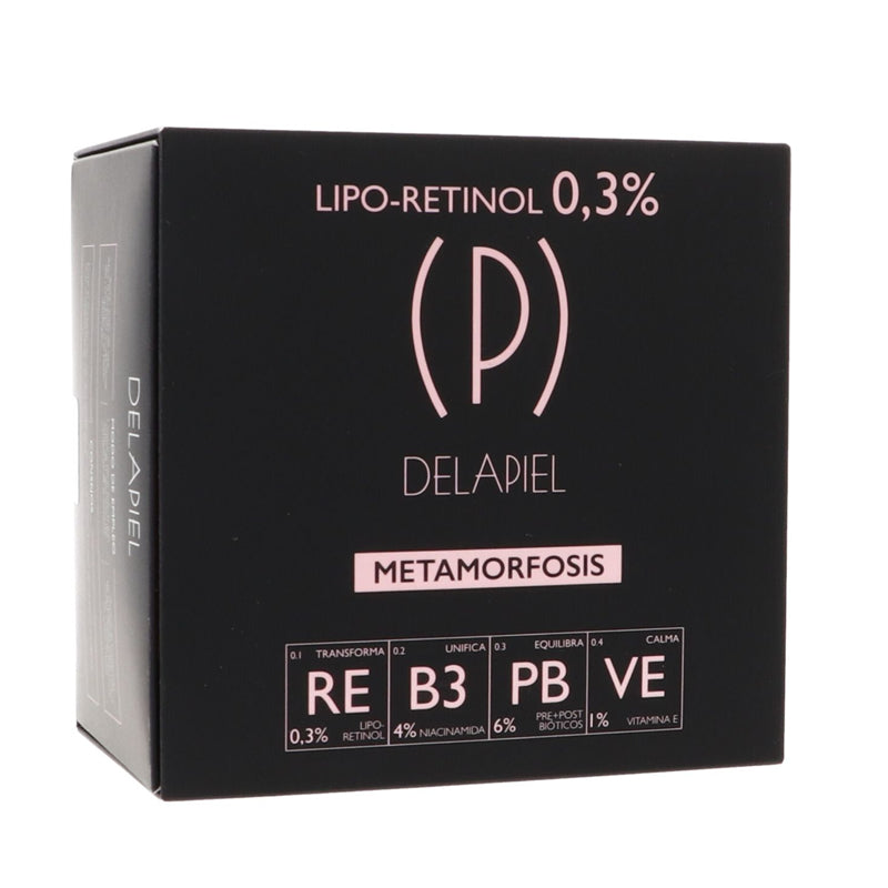 Delapiel Ampoules Metamorphosis Lipo-Retinol 0.3% 15x2ml Jag Couture London - New York