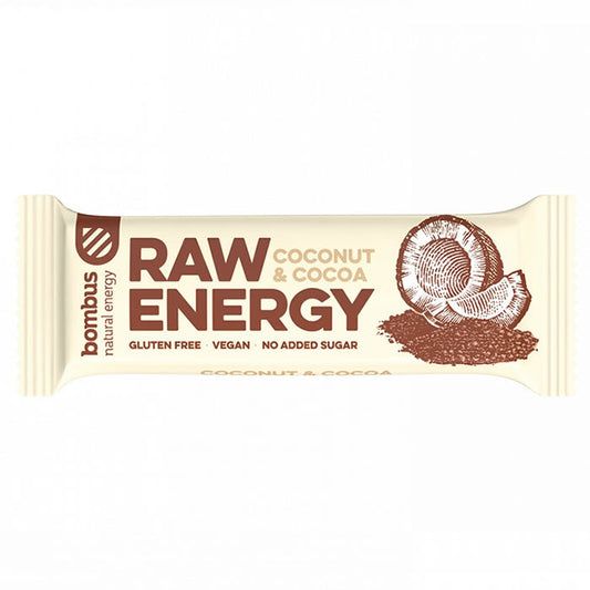 Santiveri Bombus Energy Coconut Cocoa 20 Units Jag Couture London - New York