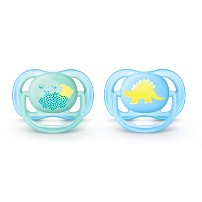 Avent Ultraair Infant Silicone Pacifier 0-6M 2U Jag Couture London - New York