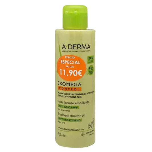 Jag Couture London - New York A-Derma Exomega Control Shower & Bath Oil 500ml Special Price