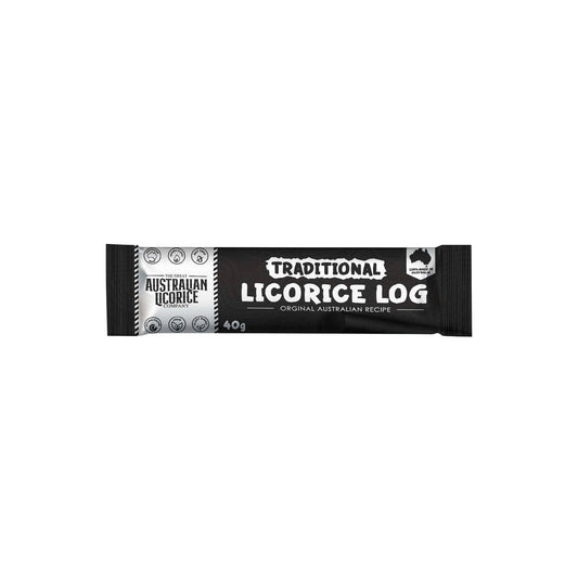 Traditional licorice log