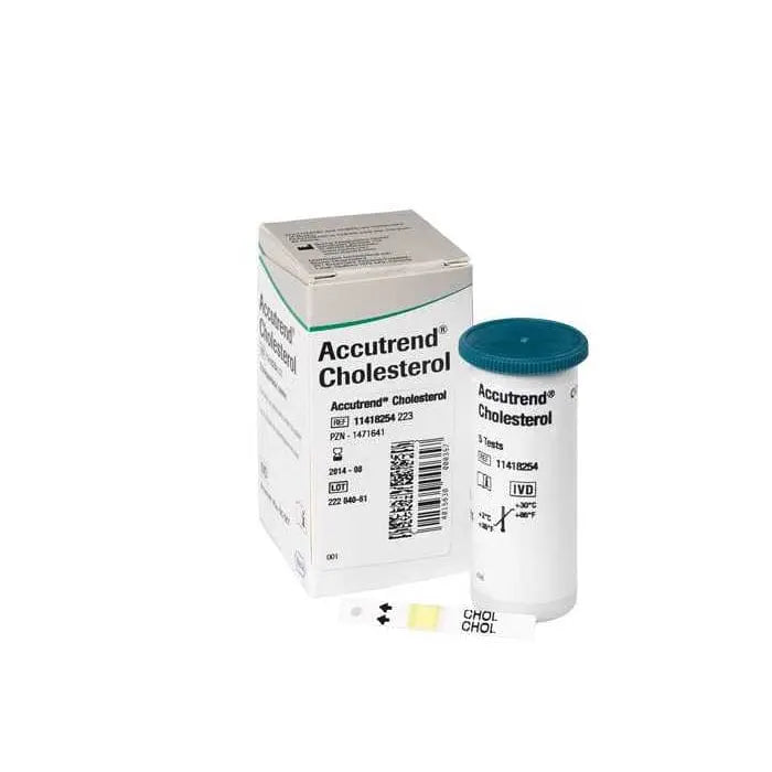 Jag Couture London - New York Accutrend Cholesterol 25 Strips