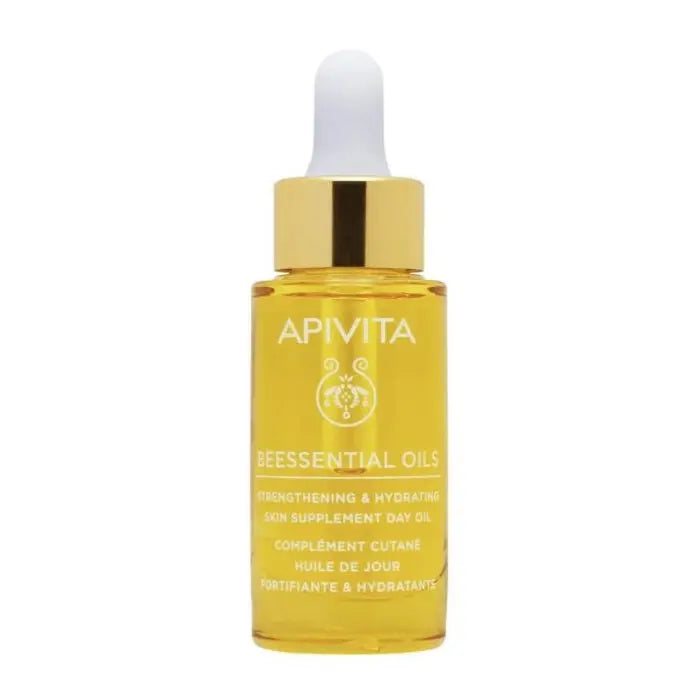 Apivita Beessential Oils Day Oil Skin Supplement Strengthens & Moisturizes 15ml Jag Couture London - New York