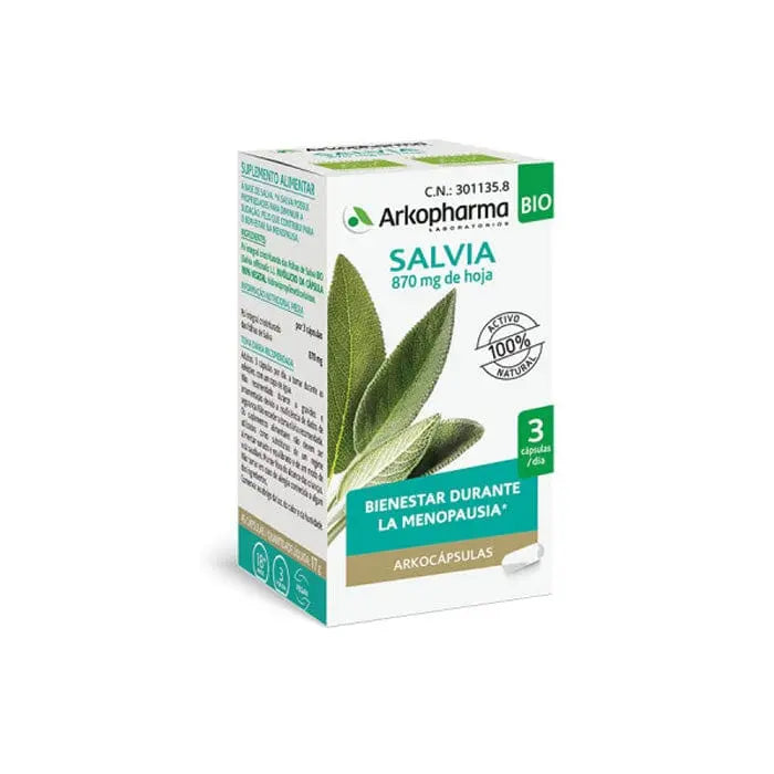 Jag Couture London - New York Arkopharma Arkocapsulas Sage 45 Capsules