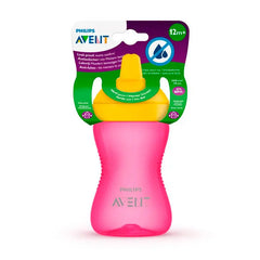 Avent Hard Mouthpiece Cup Pink +12 Months 300ml Jag Couture London - New York
