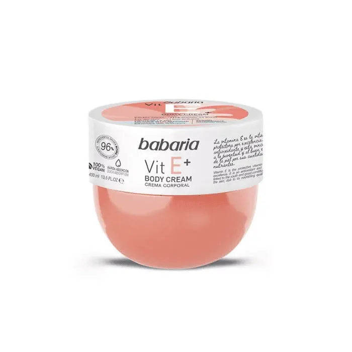 Babaria Vitamin E Body Cream 400ml Jag Couture London - New York