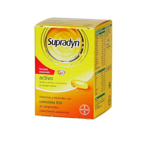 Jag Couture London - New York Bayer Supradyn Activo Q10 30 Tablets