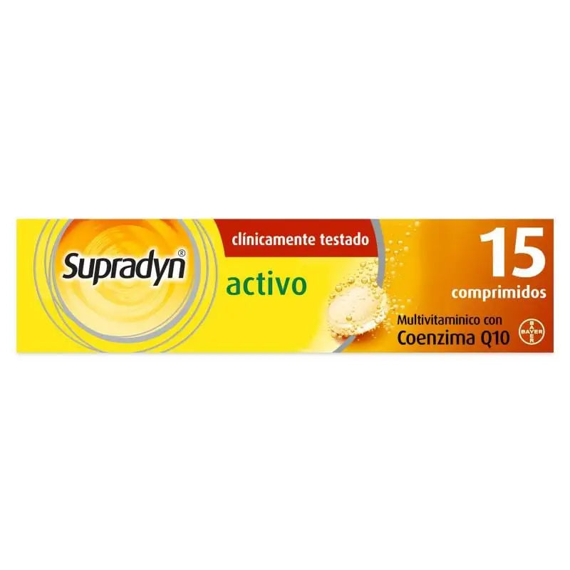 Jag Couture London - New York Bayer Supradyn™ Activo Efervescente 15comp