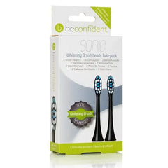 Jag Couture London - New York Beconfident Sonic Whitening Brush Heads Black 2 Units
