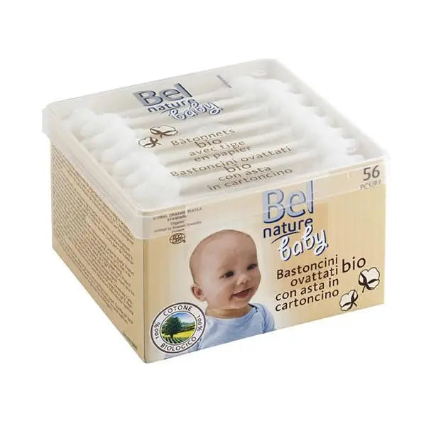 Bel Nature Safety Cotton Buds 56 Units Jag Couture London - New York