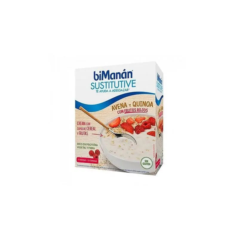 Jag Couture London - New York Bimanán Sustitutive Crema Avena y Quinoa Con Frutos Rojos 275g