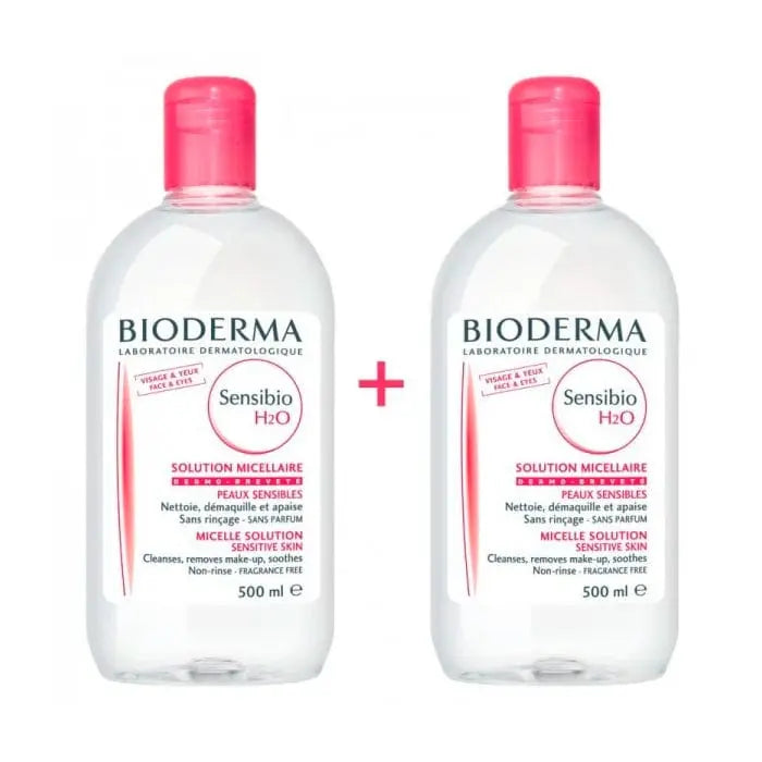 Jag Couture London - New York Bioderma Sensibio H2O Make Up Removing Micelle Solution 2x500ml
