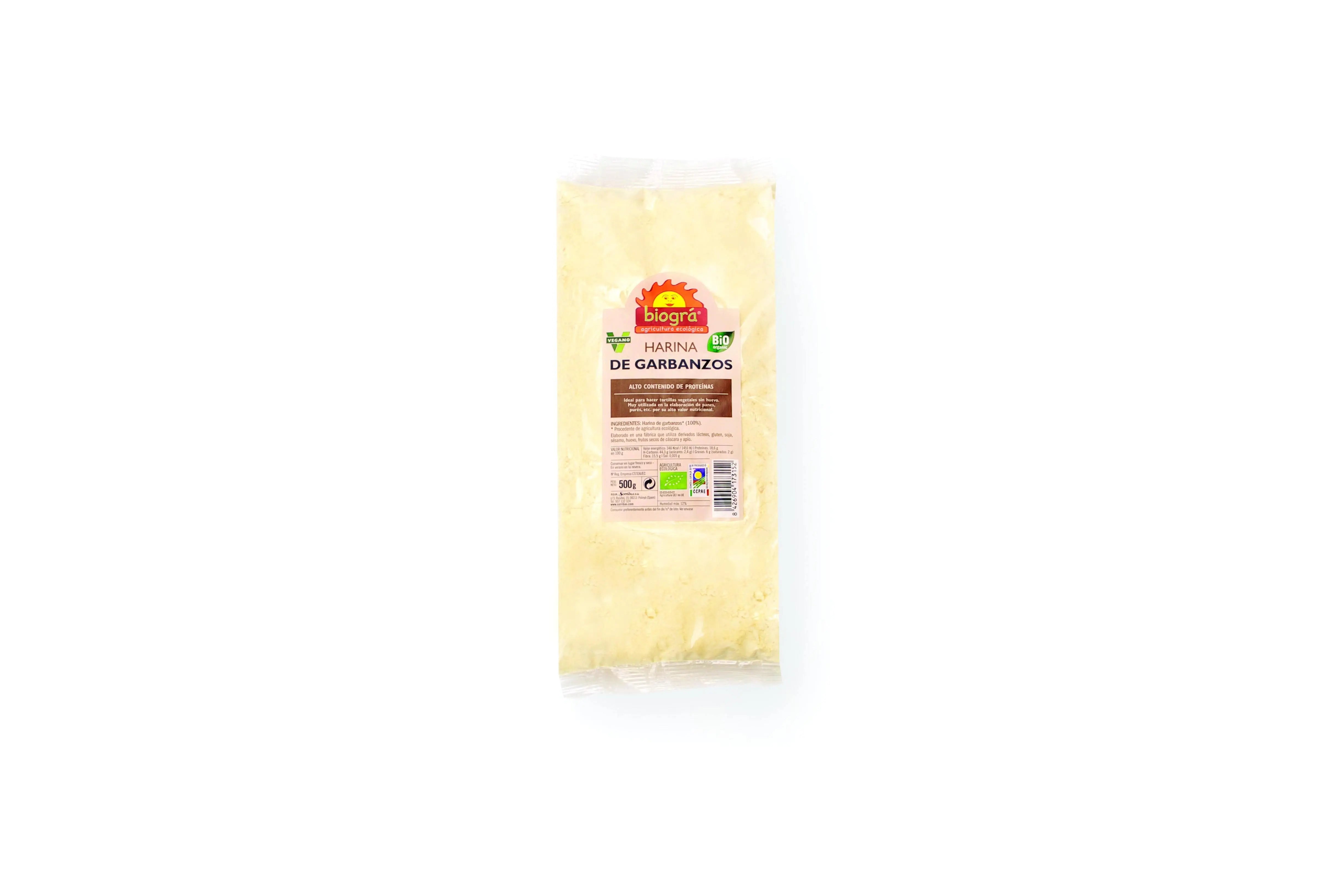 Jag Couture London - New York Biográ Harina De Garbanzos 500g Biogra Bio