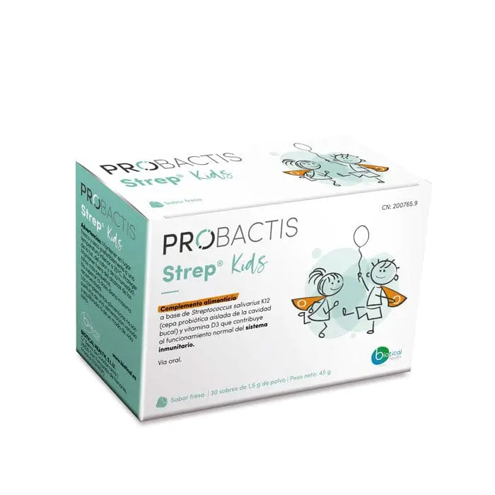 Jag Couture London - New York Botical Health Probactis Strep Kids 30 Sachets Strawberry Flavour