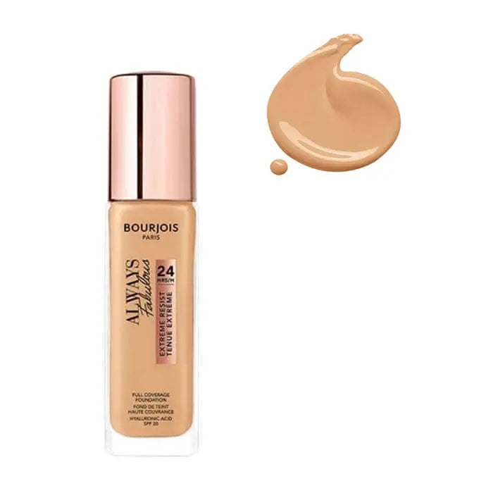 Jag Couture London - New York Bourjois Always Fabulous Foundation 24H Spf20 125 Ivory 30ml