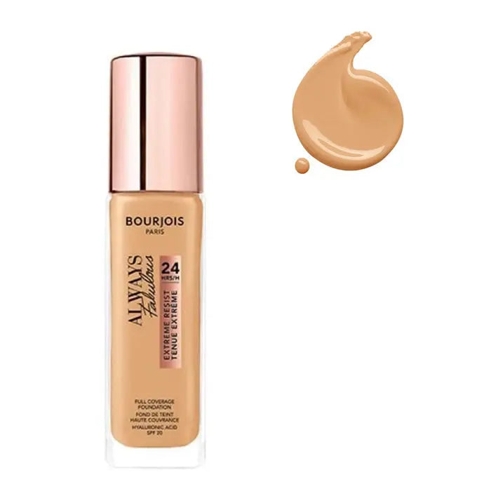 Bourjois Always Fabulous Foundation 24H Spf20 310 Beige 30ml Jag Couture London - New York