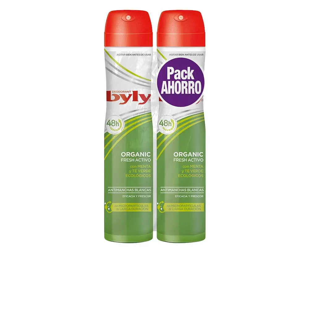 Jag Couture London - New York Byly Organic Extra Fresh Deodorant Spray 2x200ml