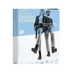 Jag Couture London - New York Calcetin Corto Fascitis Planta Negro Pequeña Medilast