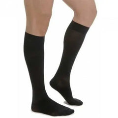 Jag Couture London - New York Calcetín Negro Talla Extra Grande Medilast