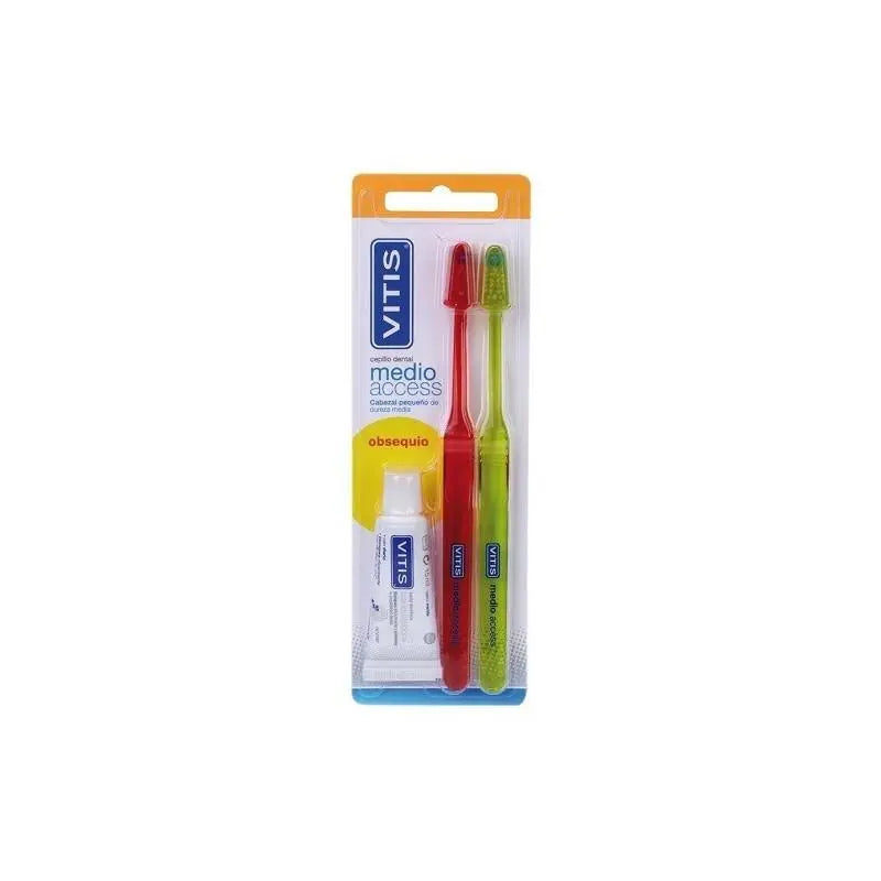 Cepillo Dental Vitis Access Medio 2 Uds Jag Couture London - New York