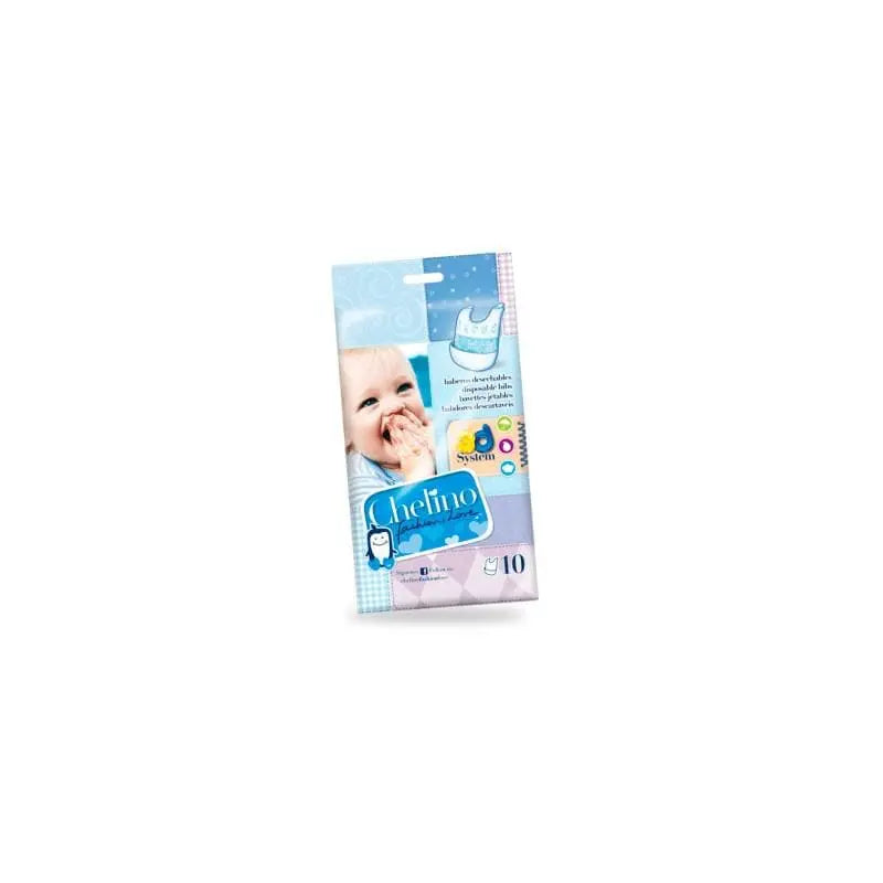 Jag Couture London - New York Chelino Disposable Bibs Fashion and Love 10 Units