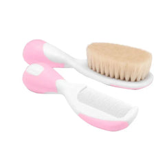 Jag Couture London - New York Chicco Infant Hairbrush and Comb Pink