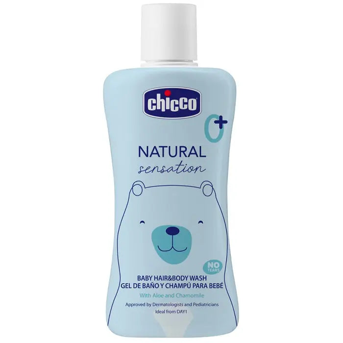 Chicco Natural Sensation Bath Gel - Shampoo 200ml Jag Couture London - New York