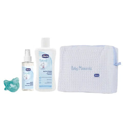 Jag Couture London - New York Chicco Toilet Bag Pique Blue Set 3 Pieces