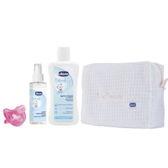 Chicco Toilet Bag Pique Pink Set 3 Pieces Jag Couture London - New York