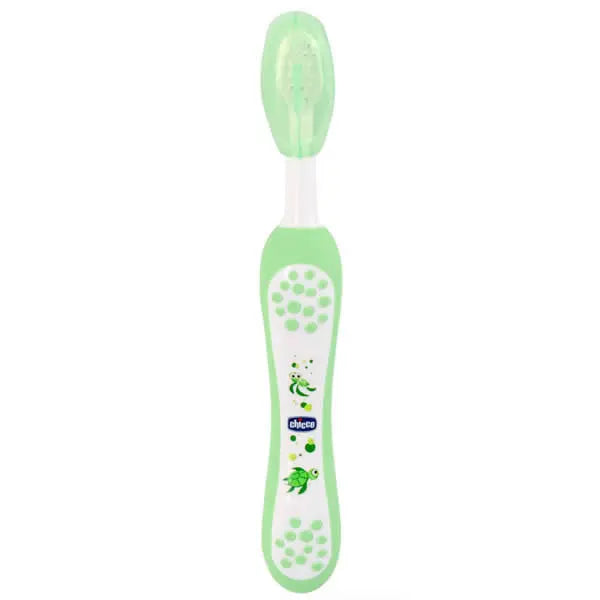 Chicco Toothbrush Green 6m+ Jag Couture London - New York