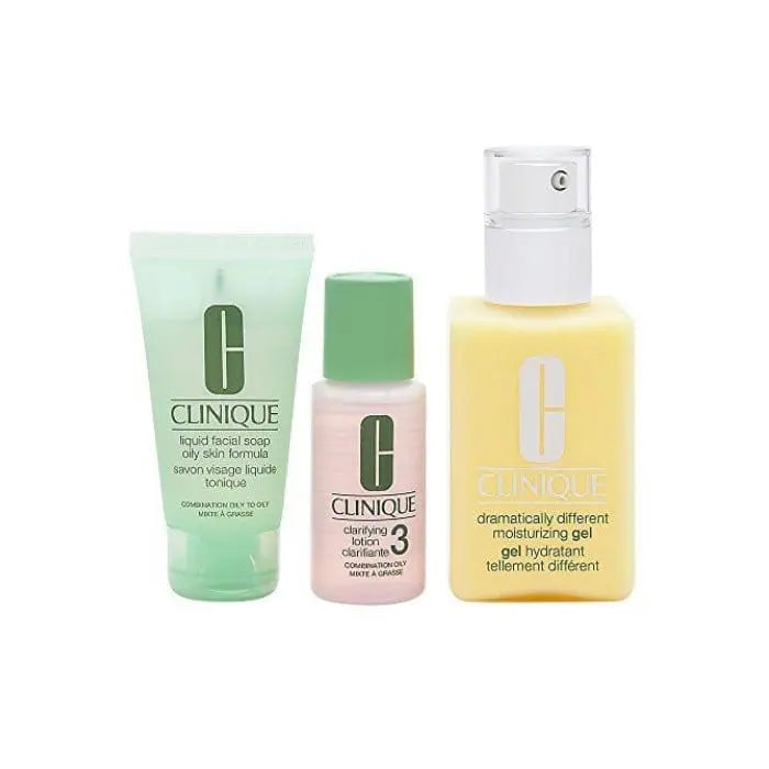 Jag Couture London - New York Clinique 3-step Skin Care Introduction Kit Set 3 Pieces